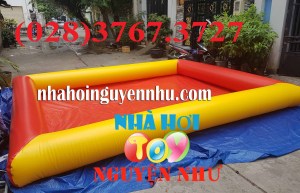 Bể chơi xúc cát bơm hơi - Hồ bơm hơi  B-004